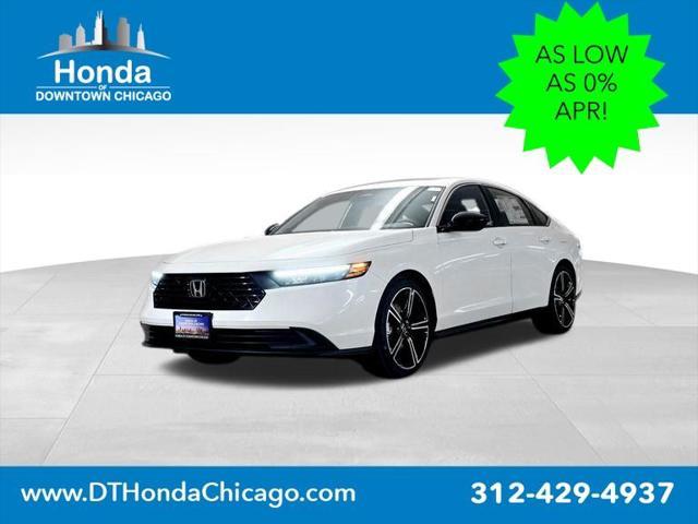 new 2025 Honda Accord Hybrid car, priced at $32,741