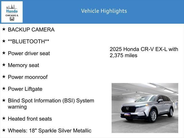 used 2025 Honda CR-V car, priced at $35,500