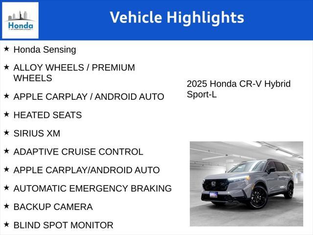 new 2025 Honda CR-V Hybrid car, priced at $38,801