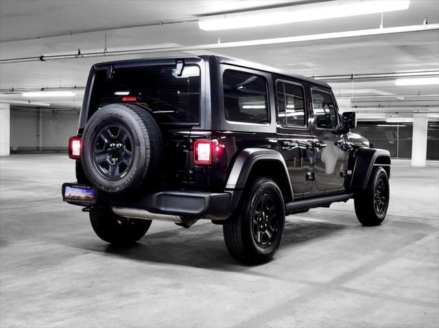 used 2021 Jeep Wrangler Unlimited car, priced at $27,961