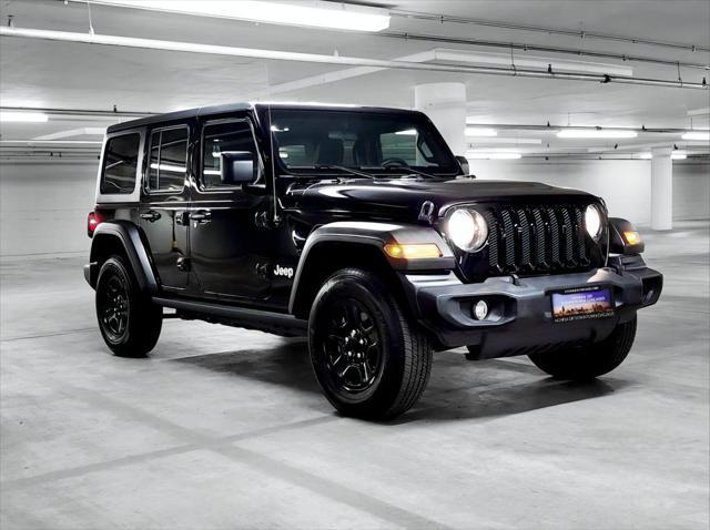 used 2021 Jeep Wrangler Unlimited car, priced at $27,961