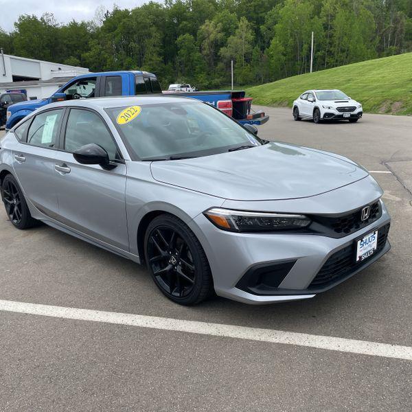 used 2022 Honda Civic car, priced at $24,000