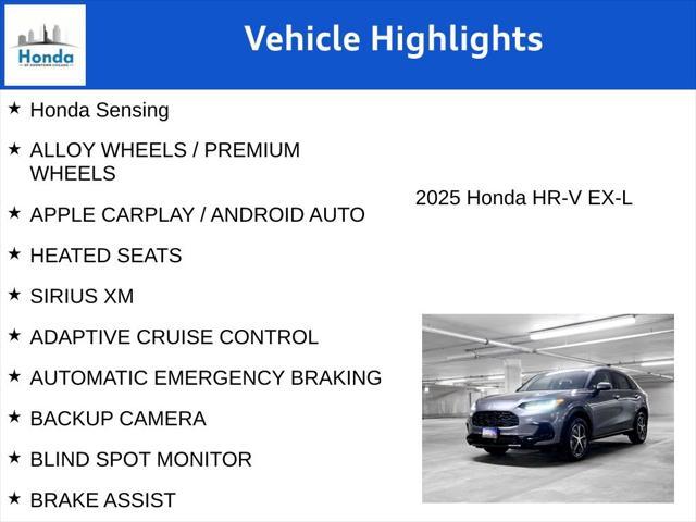 new 2025 Honda HR-V car, priced at $30,550