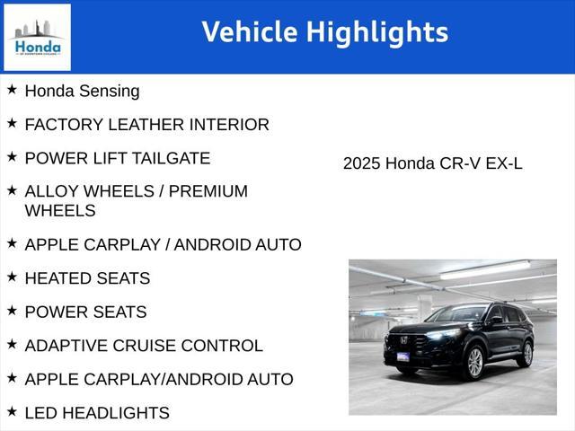 new 2025 Honda CR-V car, priced at $35,950