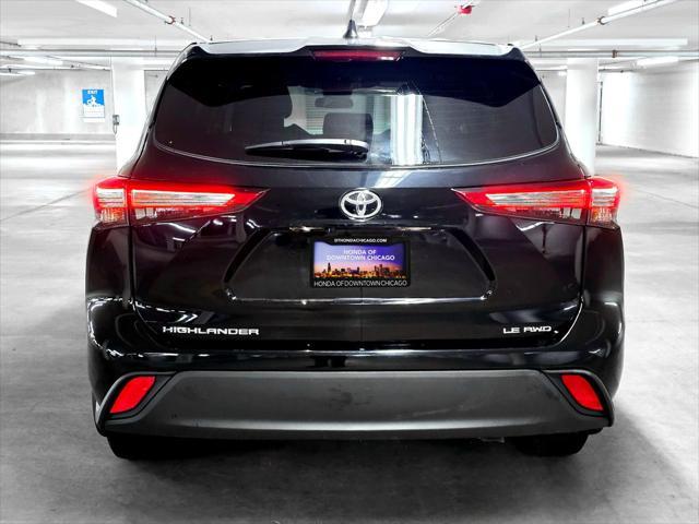 used 2023 Toyota Highlander car, priced at $33,383