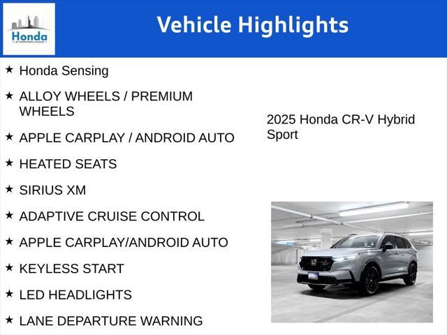 new 2025 Honda CR-V car, priced at $36,455