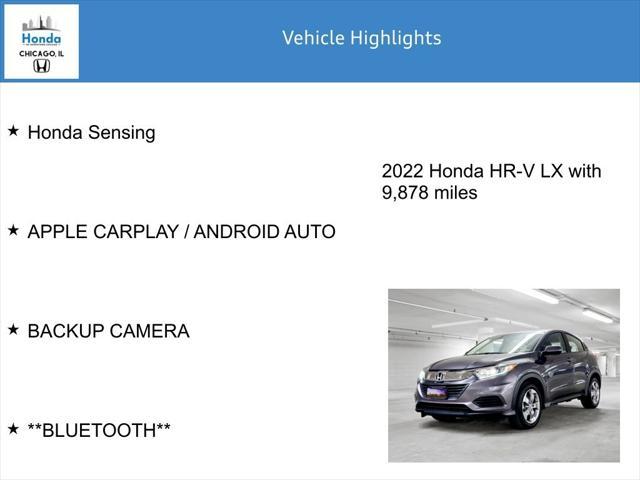 used 2022 Honda HR-V car, priced at $21,484