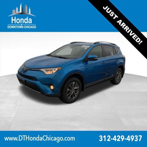 used 2018 Toyota RAV4 Hybrid car, priced at $23,148