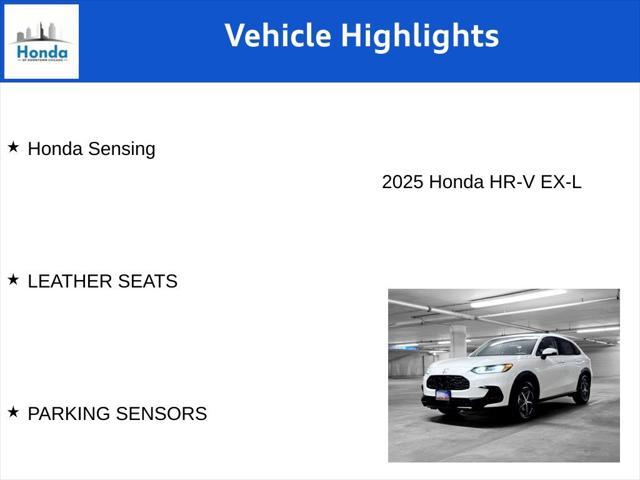 new 2025 Honda HR-V car, priced at $31,305