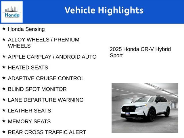 new 2025 Honda CR-V car, priced at $36,057