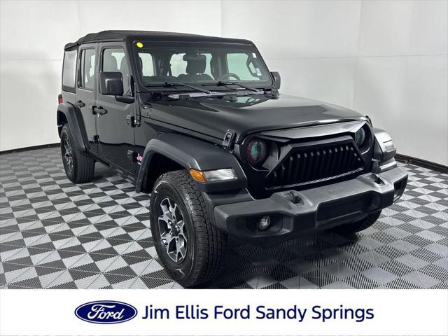 used 2018 Jeep Wrangler Unlimited car, priced at $19,990