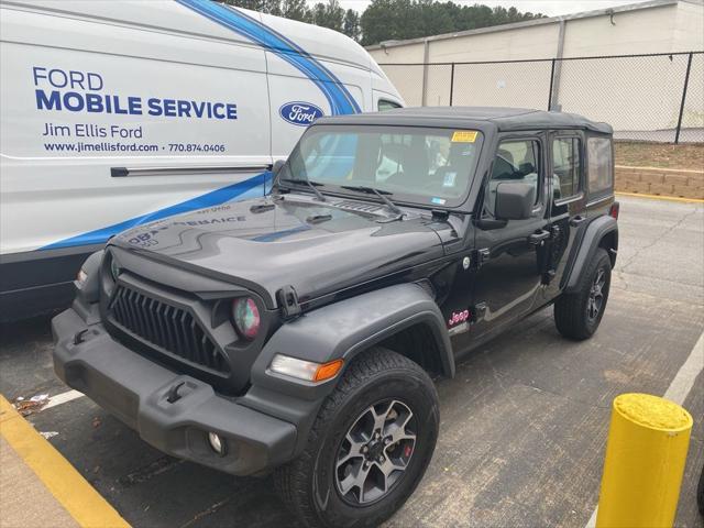 used 2018 Jeep Wrangler Unlimited car, priced at $23,990