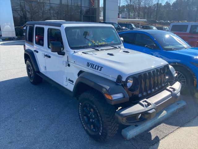 used 2021 Jeep Wrangler Unlimited car, priced at $33,690