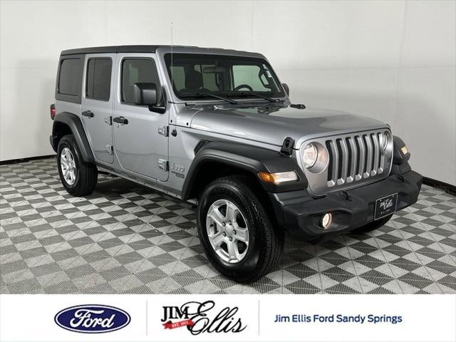used 2021 Jeep Wrangler Unlimited car, priced at $26,235