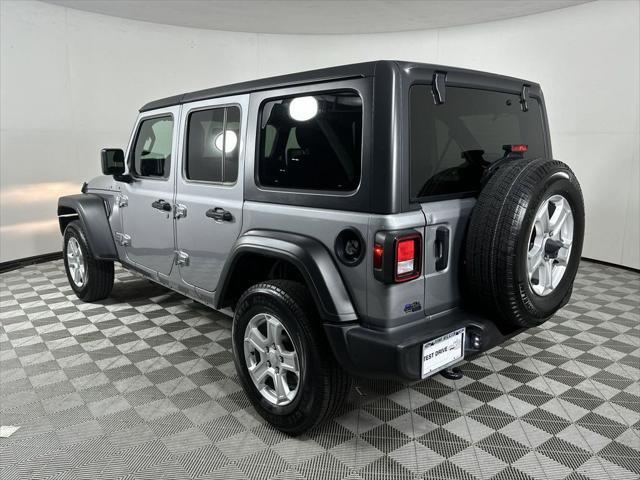 used 2021 Jeep Wrangler Unlimited car, priced at $27,770