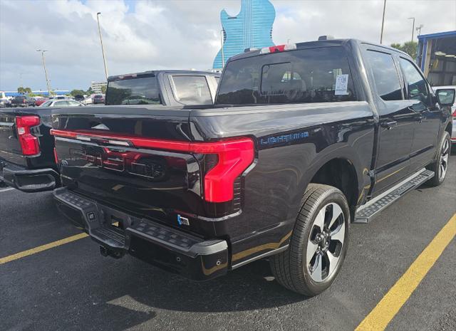 used 2023 Ford F-150 Lightning car, priced at $51,990