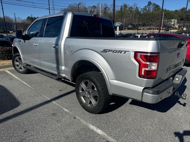 used 2018 Ford F-150 car, priced at $18,990