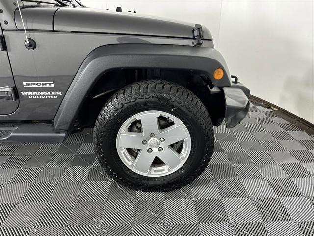 used 2017 Jeep Wrangler Unlimited car, priced at $21,430