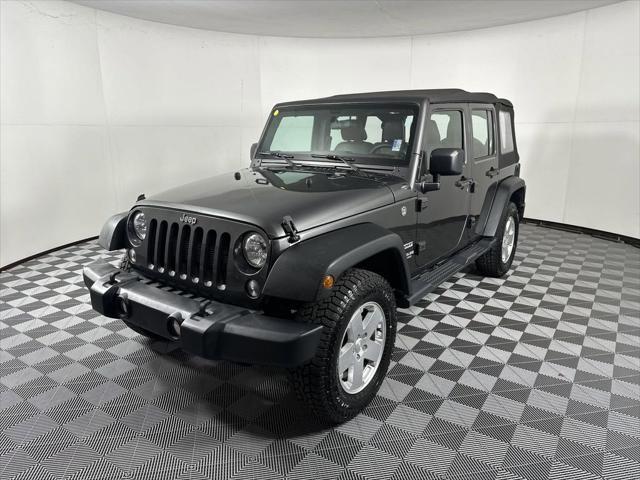 used 2017 Jeep Wrangler Unlimited car, priced at $21,430