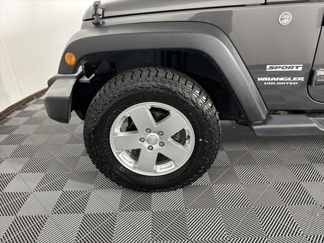 used 2017 Jeep Wrangler Unlimited car, priced at $21,430