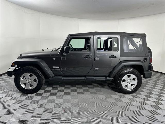 used 2017 Jeep Wrangler Unlimited car, priced at $21,430