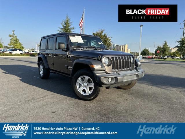 used 2020 Jeep Wrangler Unlimited car, priced at $31,898