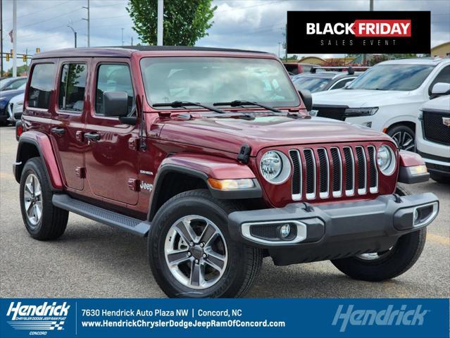 used 2021 Jeep Wrangler Unlimited car, priced at $35,152