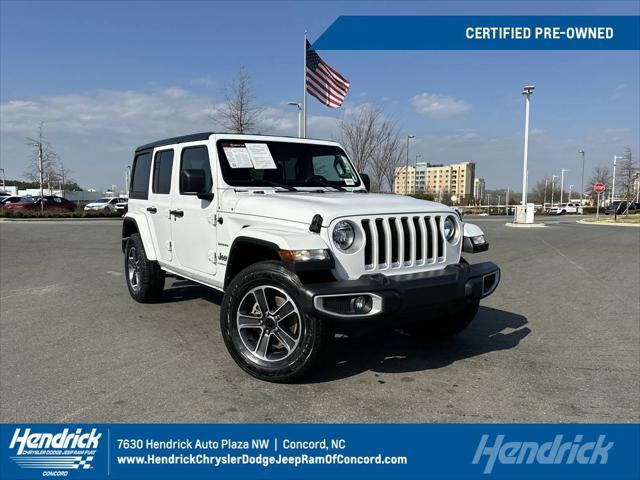 used 2023 Jeep Wrangler car, priced at $33,382