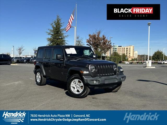 used 2022 Jeep Wrangler Unlimited car, priced at $32,997