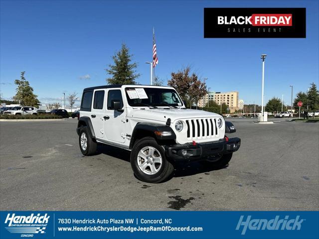 used 2021 Jeep Wrangler car, priced at $33,897