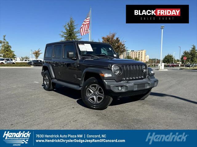 used 2021 Jeep Wrangler Unlimited car, priced at $31,998