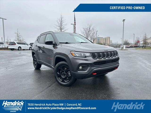 used 2023 Jeep Compass car, priced at $25,706