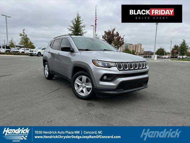 used 2022 Jeep Compass car, priced at $23,997