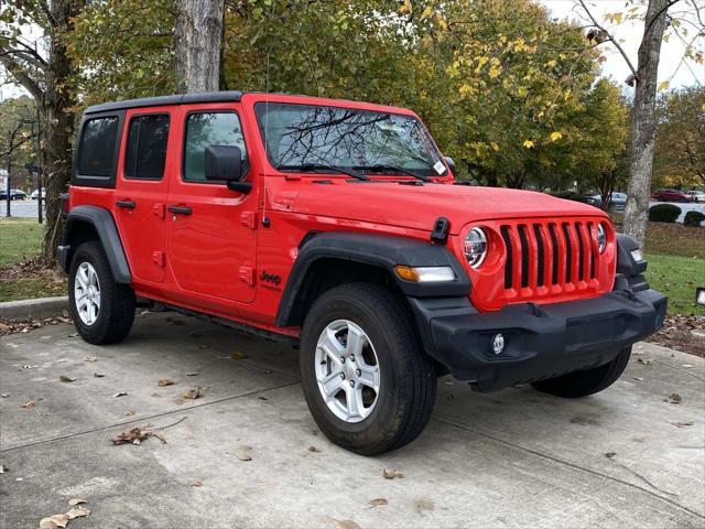 used 2022 Jeep Wrangler Unlimited car, priced at $29,730