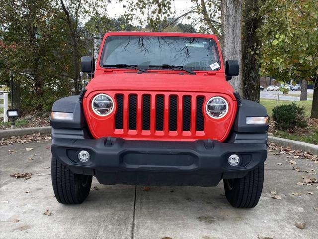 used 2022 Jeep Wrangler Unlimited car, priced at $29,730