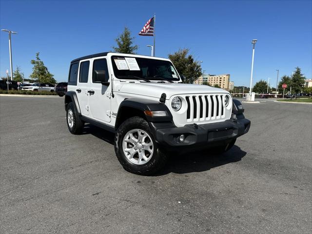 used 2021 Jeep Wrangler Unlimited car, priced at $33,777