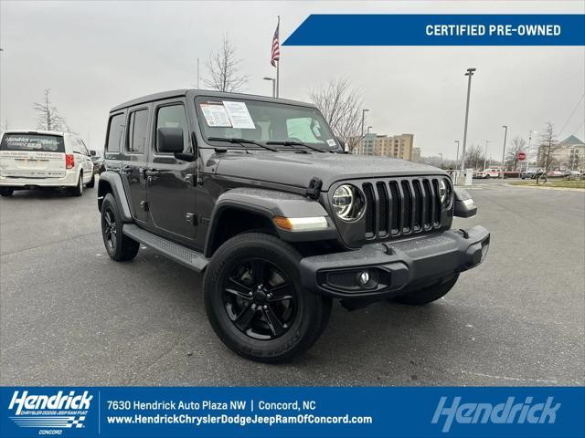 used 2020 Jeep Wrangler Unlimited car, priced at $33,997