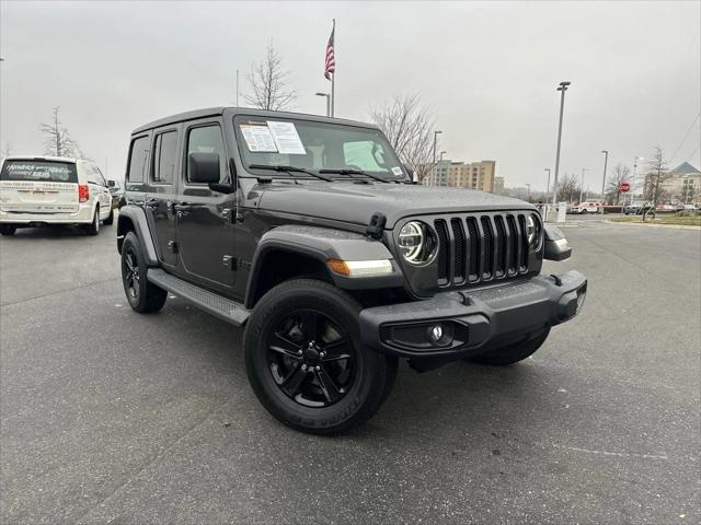 used 2020 Jeep Wrangler Unlimited car, priced at $33,997