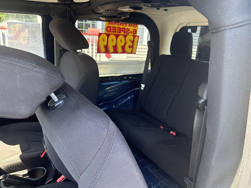 used 2013 Jeep Wrangler car, priced at $13,677