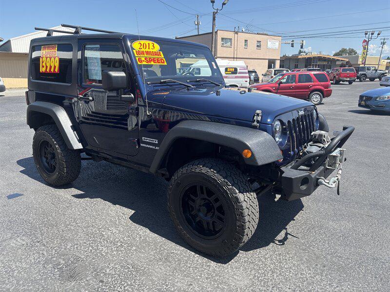 used 2013 Jeep Wrangler car, priced at $13,677