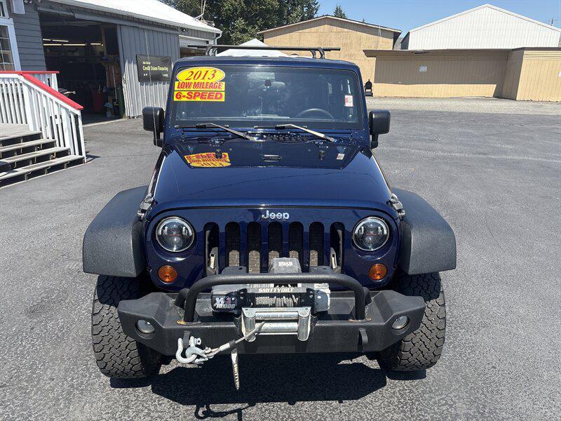 used 2013 Jeep Wrangler car, priced at $13,677