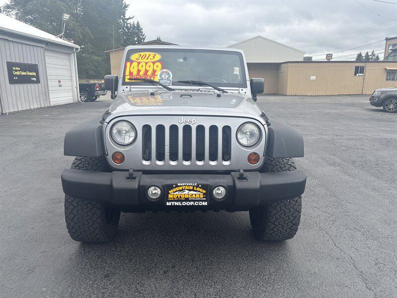 used 2013 Jeep Wrangler Unlimited car, priced at $14,999