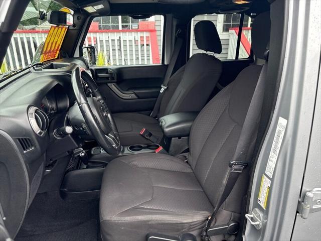 used 2013 Jeep Wrangler Unlimited car, priced at $14,999