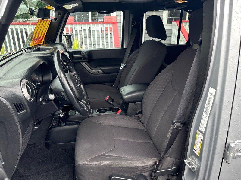 used 2013 Jeep Wrangler Unlimited car, priced at $14,999