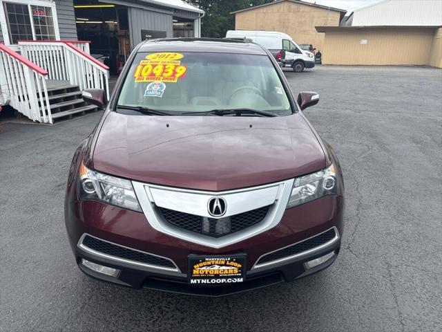 used 2012 Acura MDX car, priced at $9,999