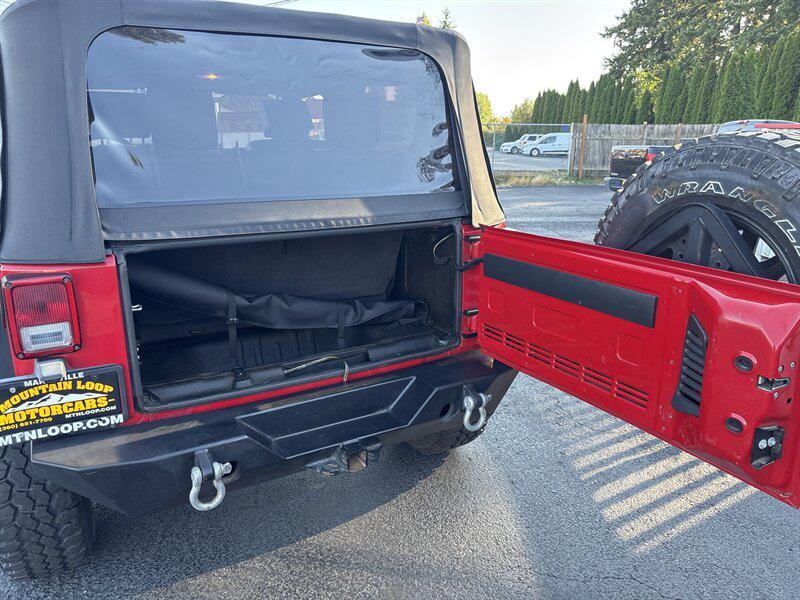 used 2009 Jeep Wrangler car, priced at $10,999