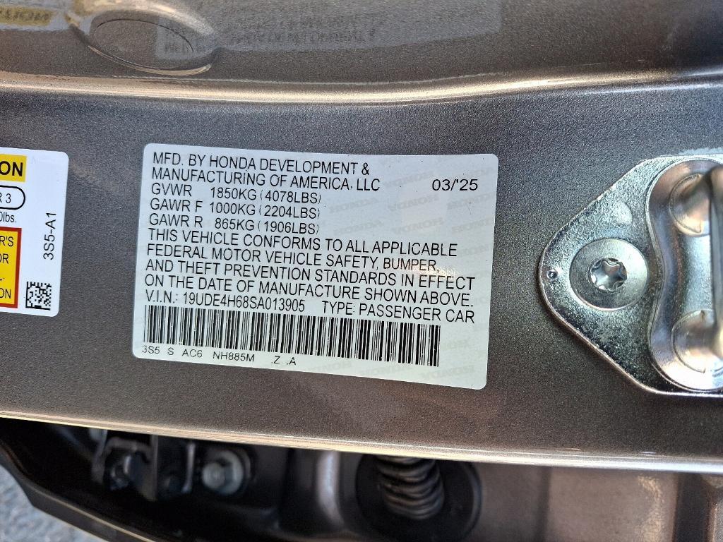 new 2025 Acura Integra car, priced at $39,795