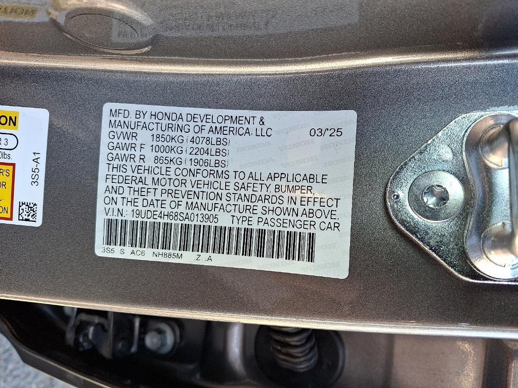 new 2025 Acura Integra car, priced at $39,795