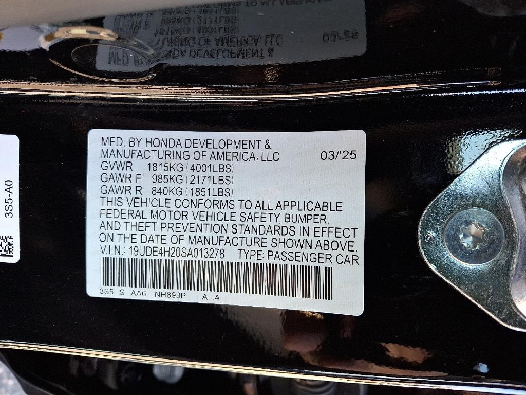 new 2025 Acura Integra car, priced at $34,795