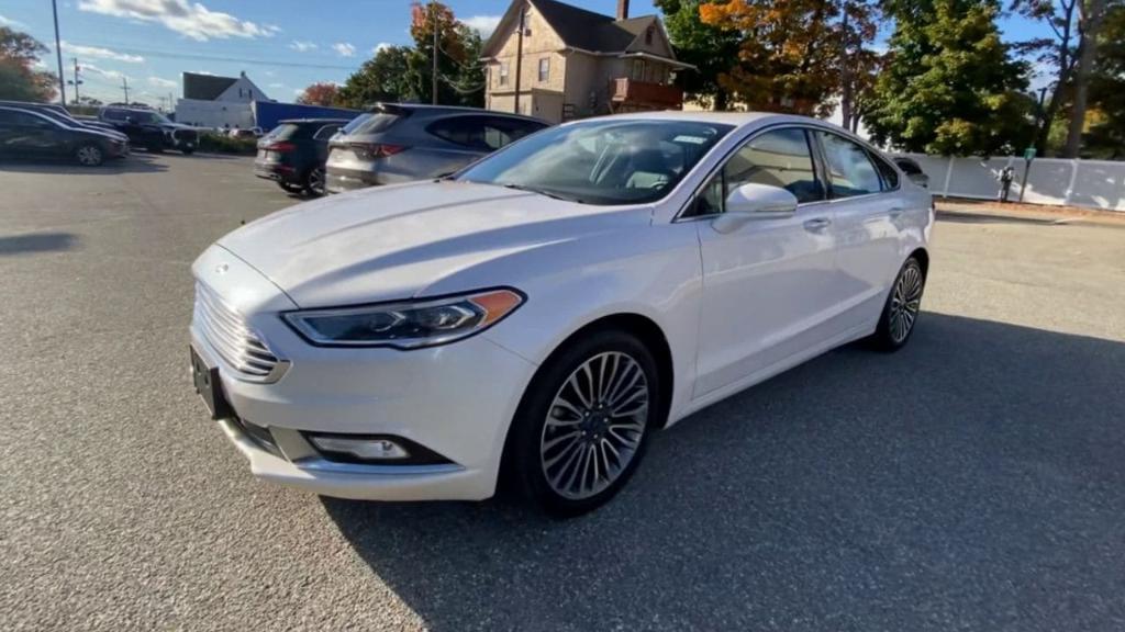 used 2017 Ford Fusion car, priced at $13,988